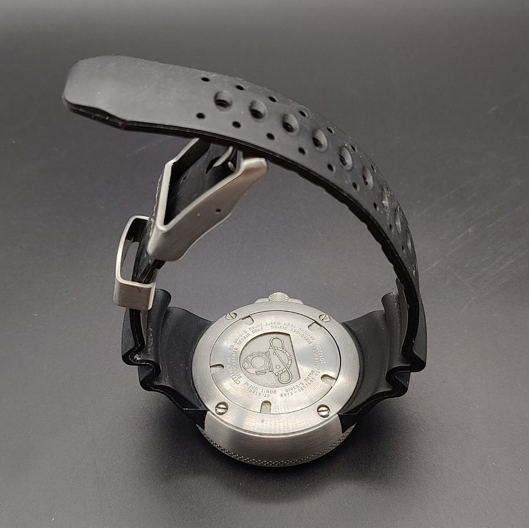 Citizen Promaster BJ8050-08E Eco-Drive Diver Watch Adapters and two extra straps