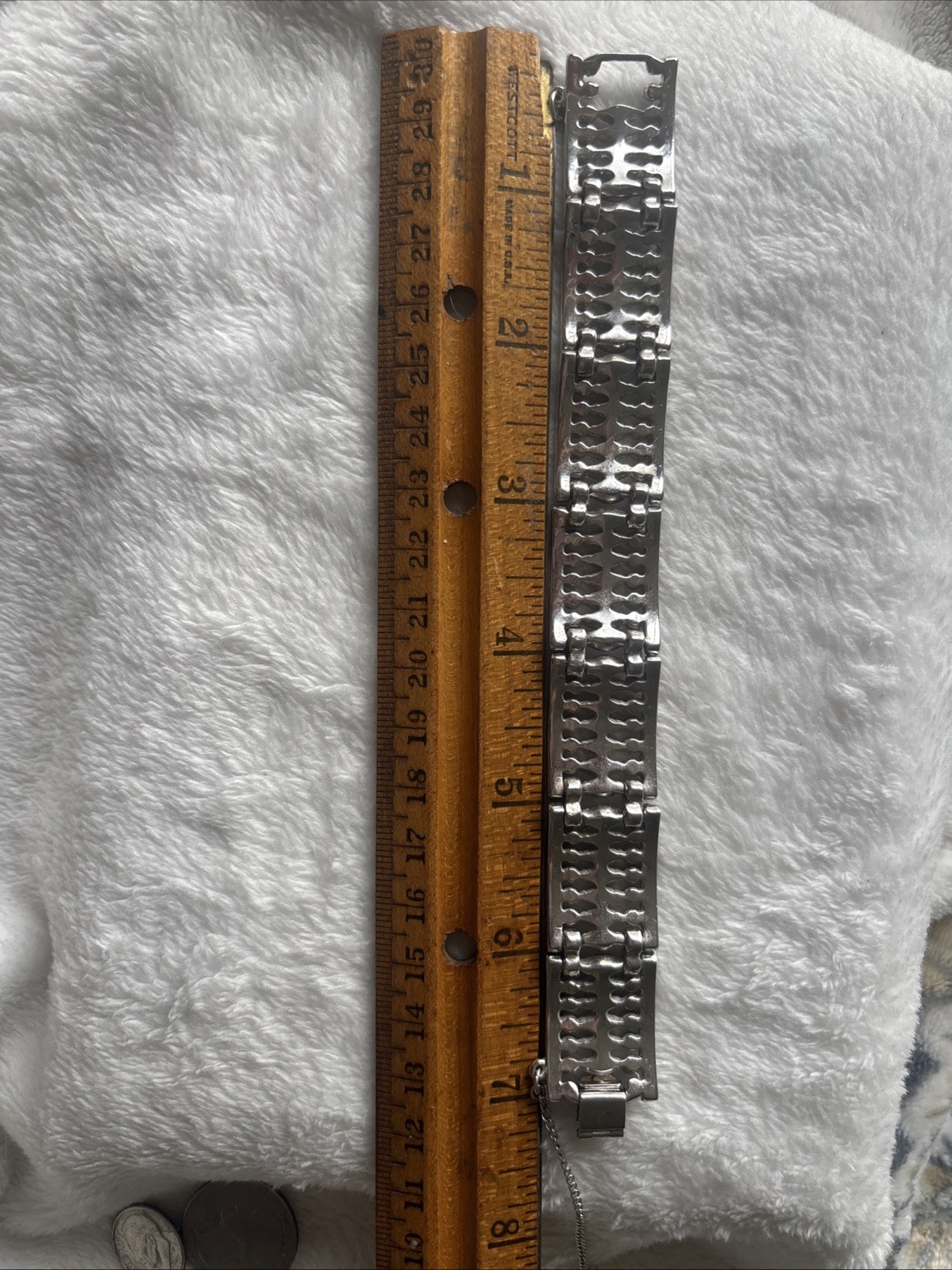 Pedo Vintage Rhinestone Bracelet Silver Tone- My Grandmas