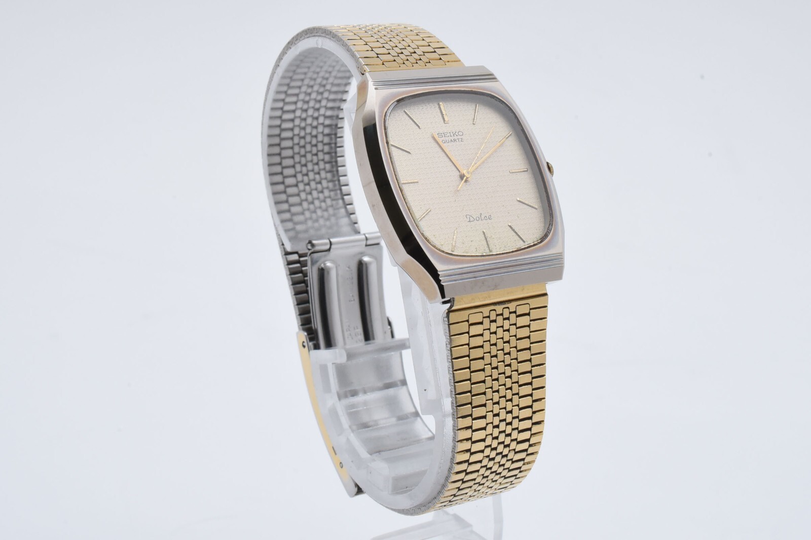 Vintage [ Exc+5 ] SEIKO 5931-5450 Dolce Gold Dial 31mm Quartz Men’s Watch JAPAN