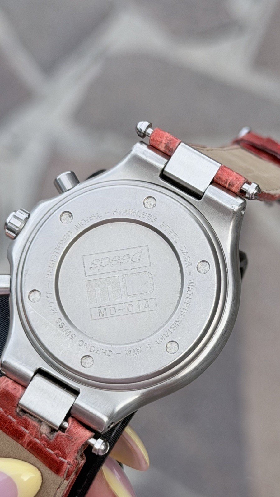 Momo Design Speed MD014 Chronograph Quartz Swiss Made Steel 39mm Men