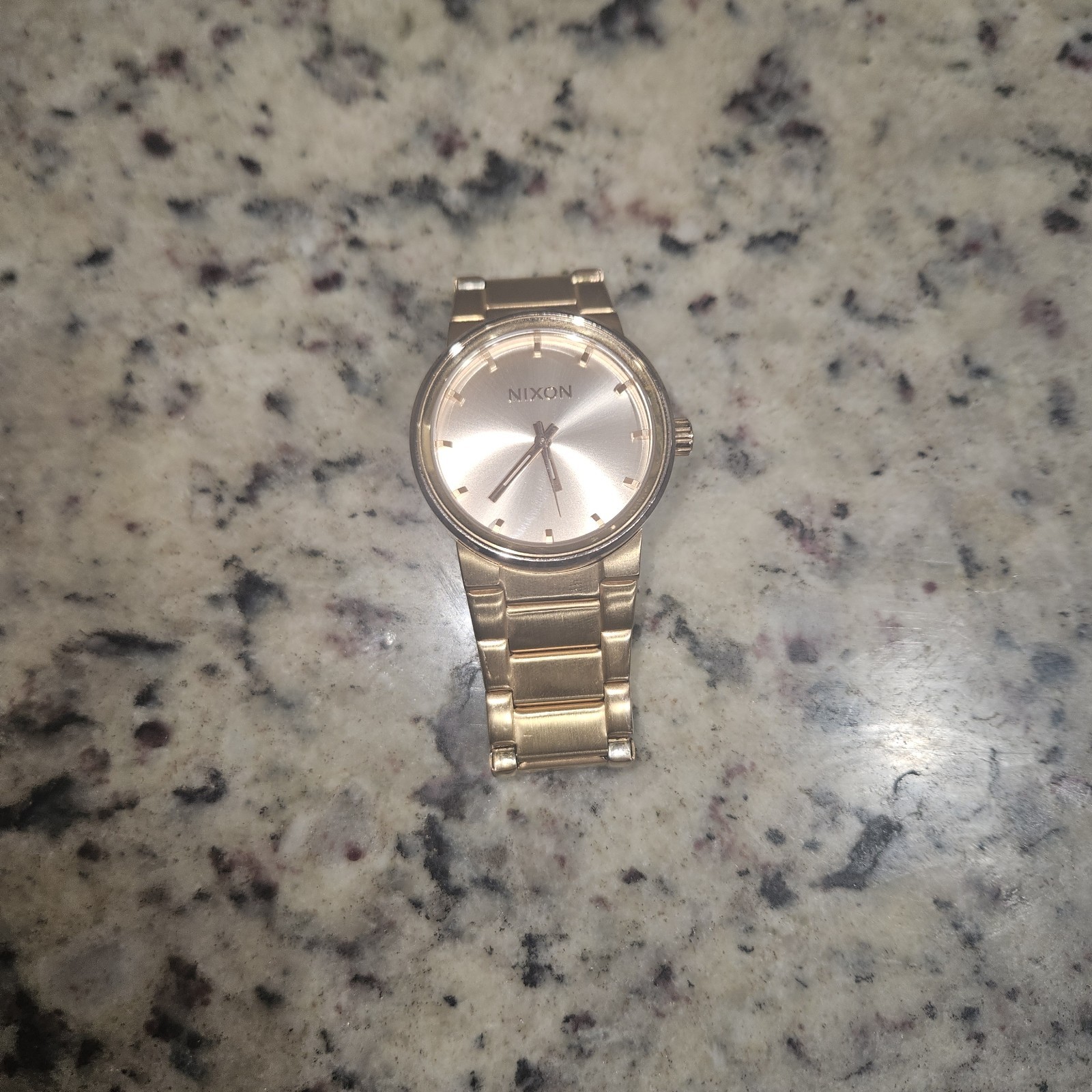 Nixon The Cannon 40mm Rose Gold Bramd New Battery All Links