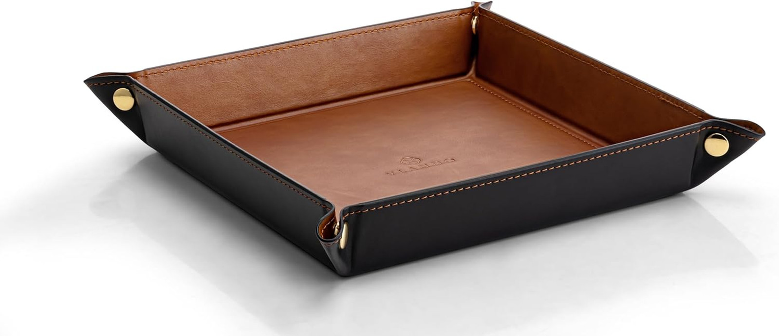 Valet Tray for Men Women, Nightstand Organizer Vanity Catchall Holder for Dresse