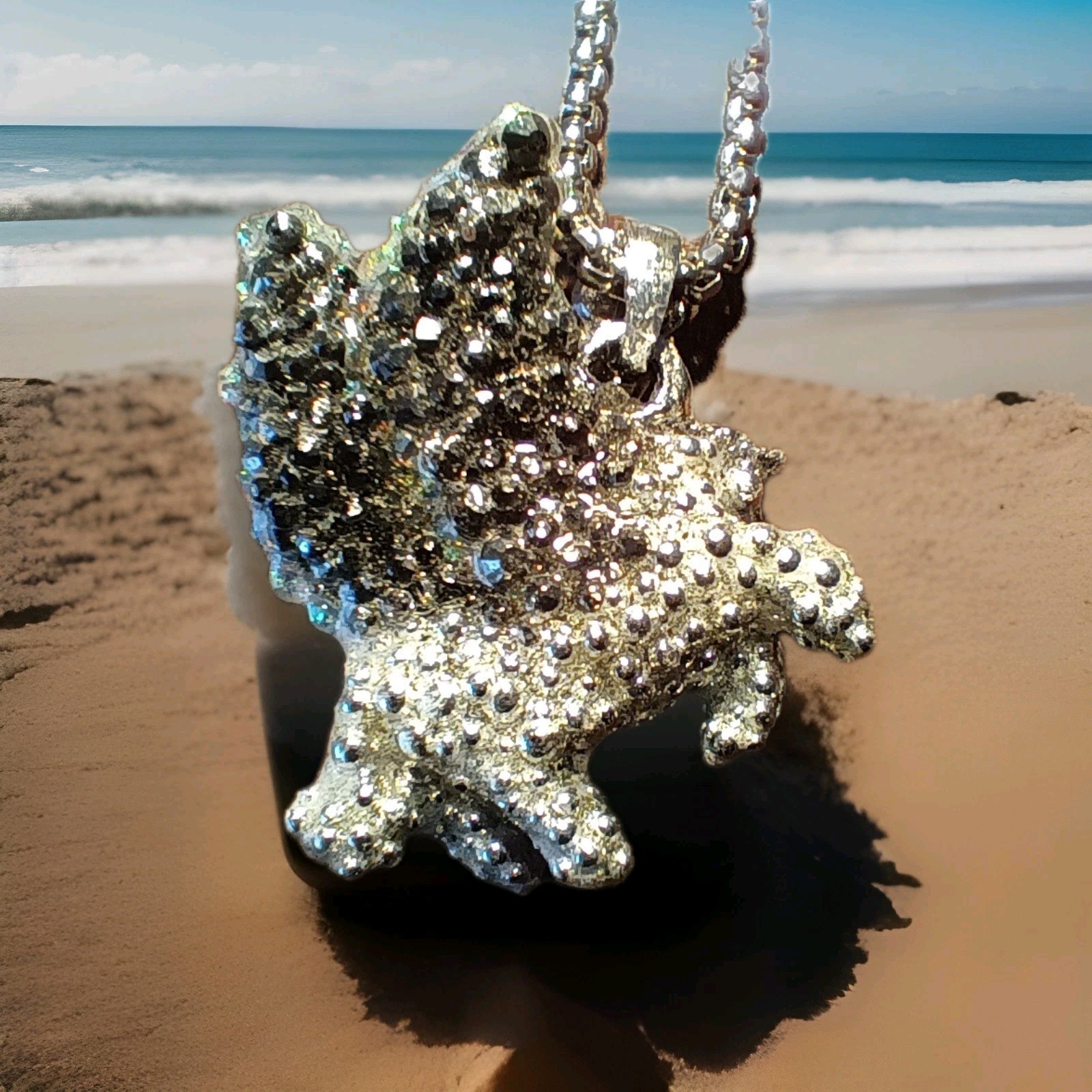 Crystal Unicorn Pendant Necklace, Handmade, Reversible – The Perfect Gift!