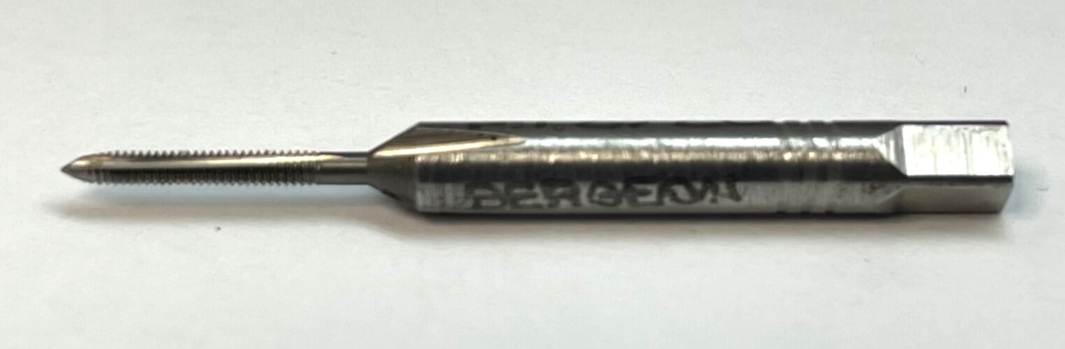 Vintage Bergeon 30063A M1.2 1.2mm 0.25mm Thread Watchmaker’s Tap