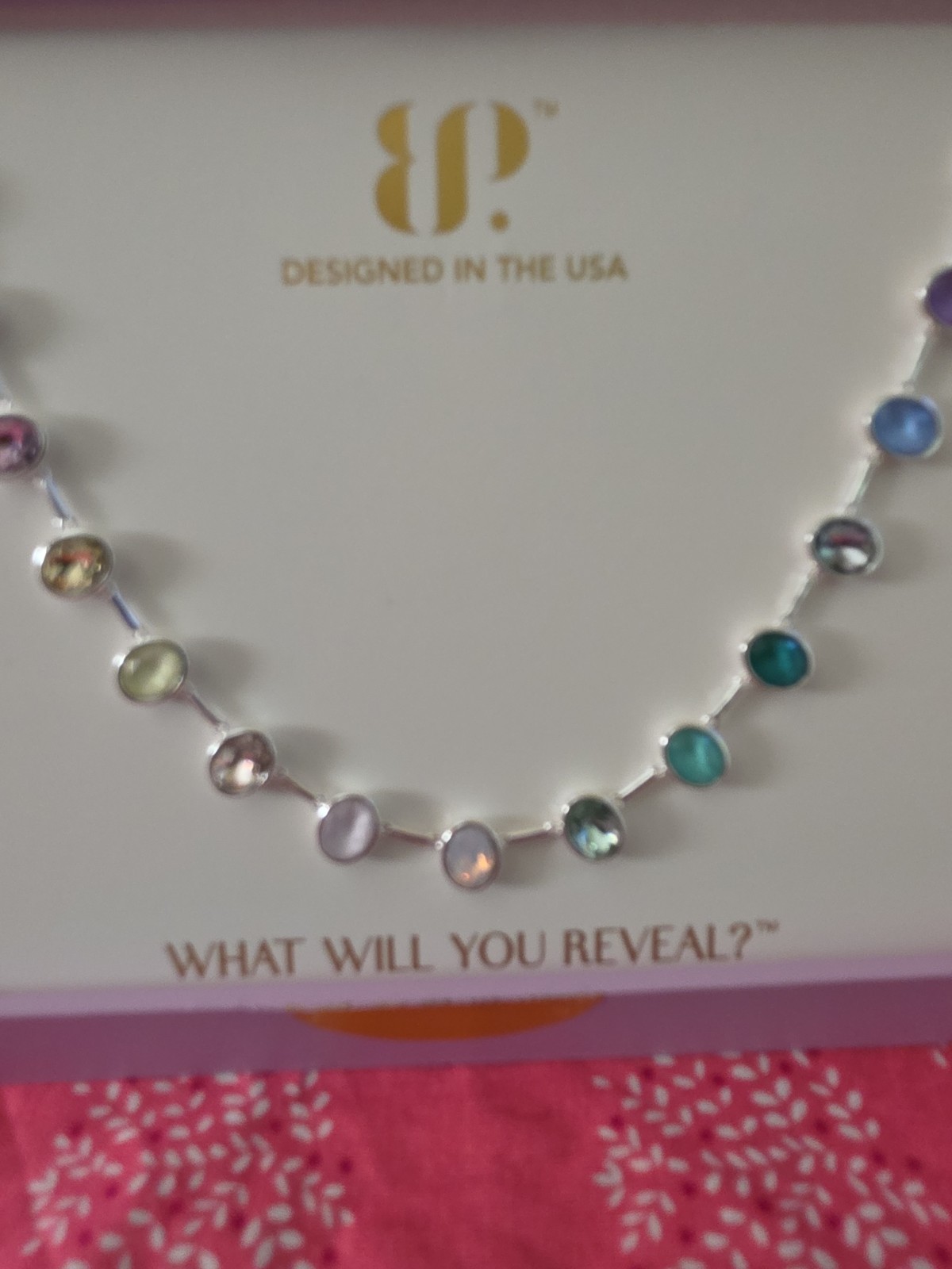 Ring Bomb Party Jewel Candy Necklace NK41001 ” Take Flight Necklace ” Santorini