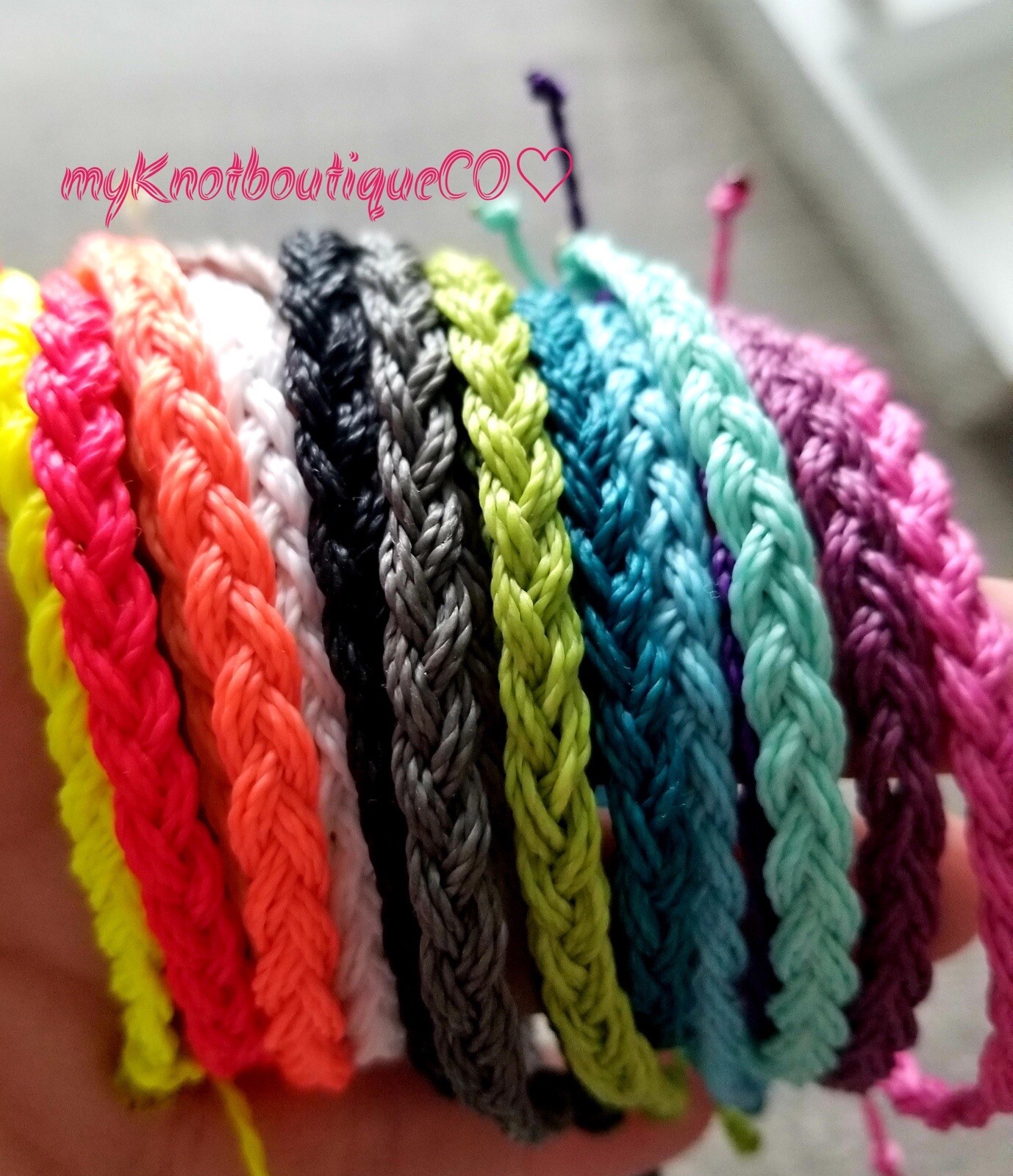 Waterproof Waxed Beach, Boho, Surfer Style Braided Bracelet, Yoga, Friendship
