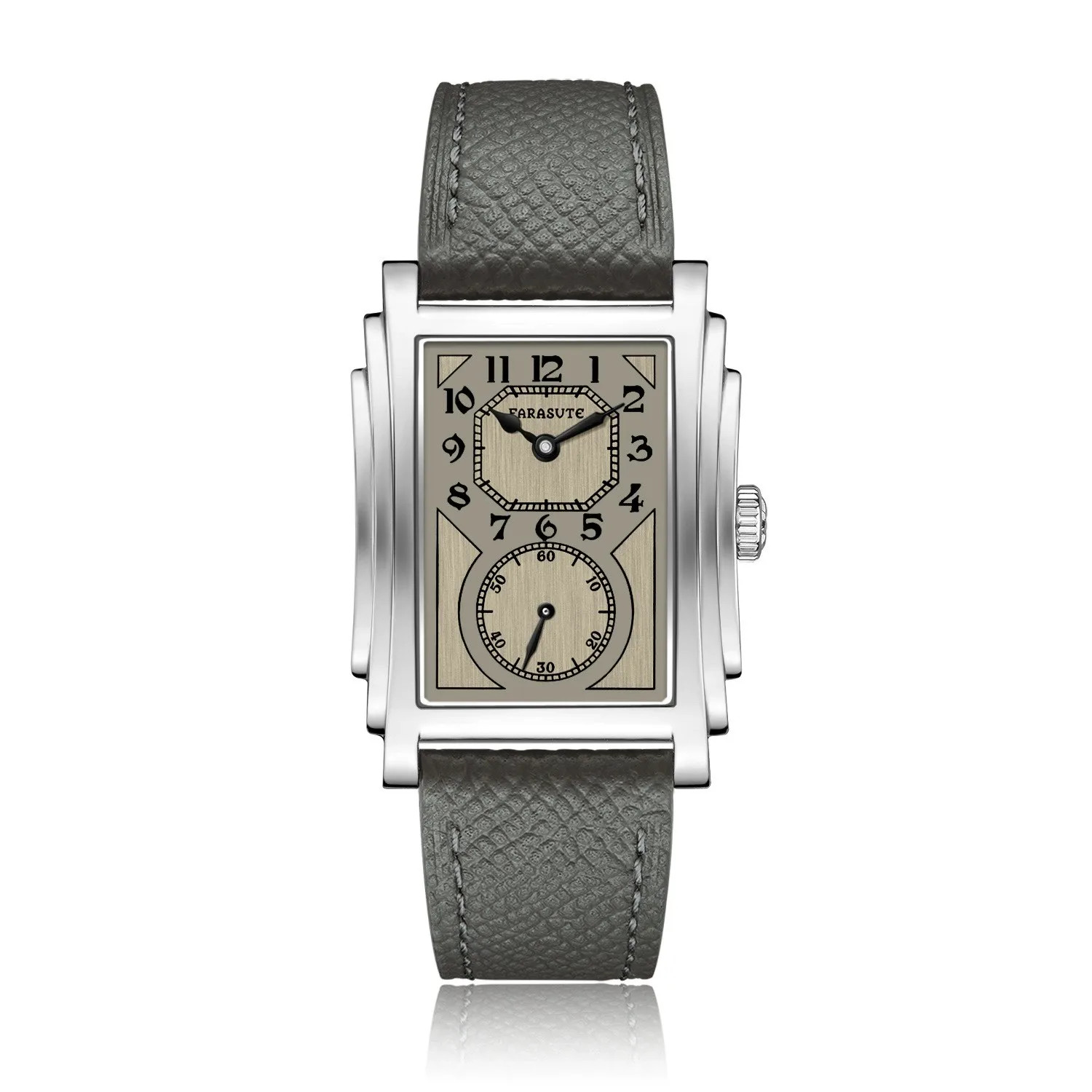 FARASUTE Doctor Automatic Men Watch Pulsometer Luxury Vintage Mechanical