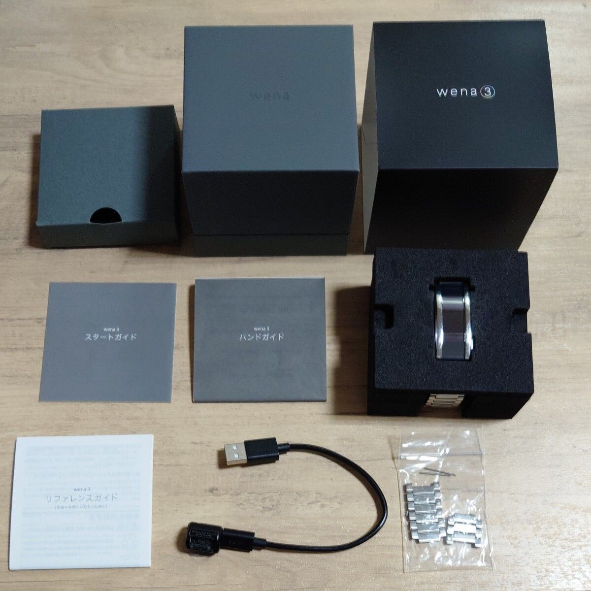SONY wena3 metal WNW-B21A Premium Smart Watch Sony