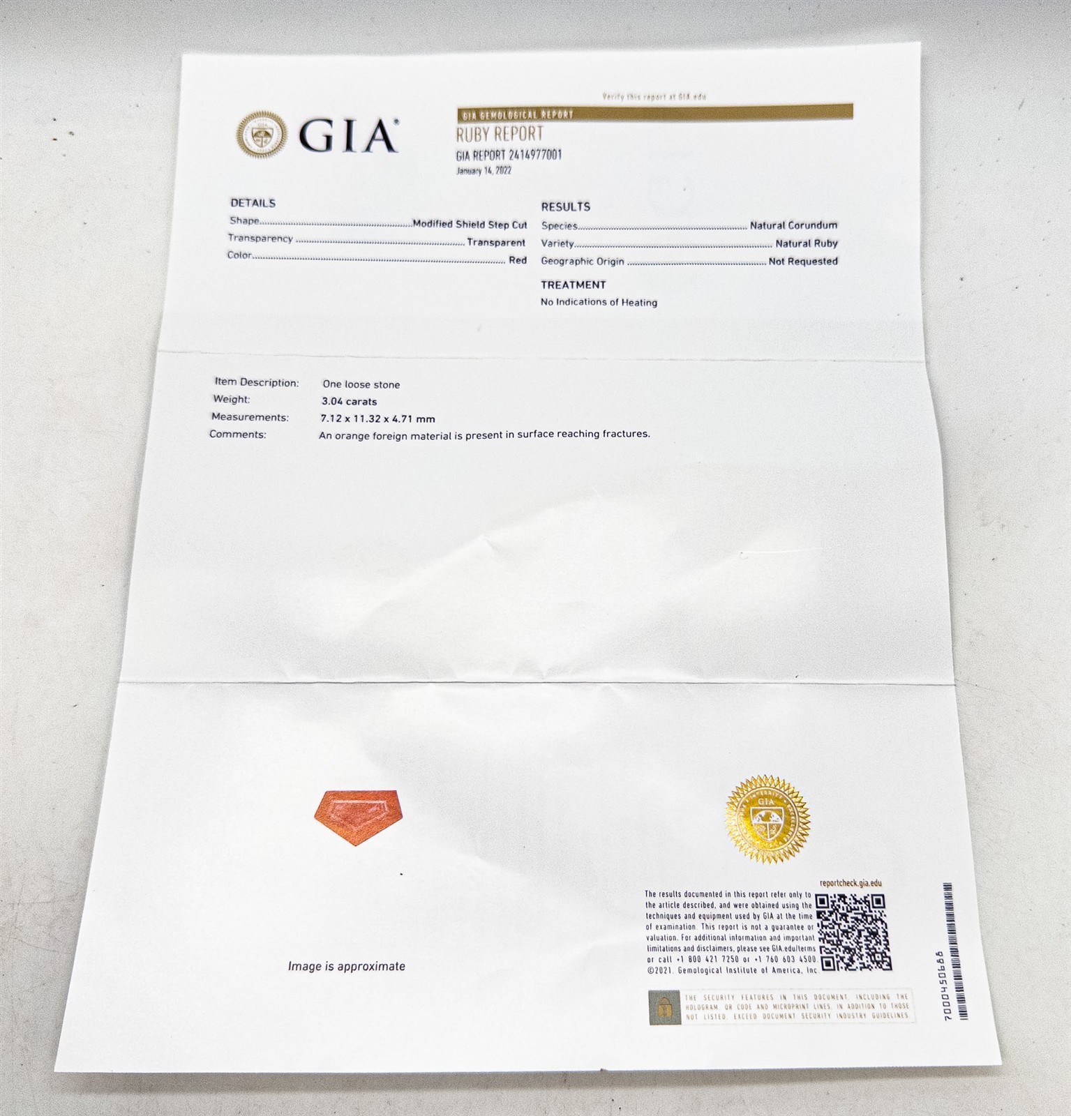 NEW $15,000 3.54ct FANCY CUT GIA NO HEAT RUBY VS G Diamond Platinum Necklace 5g