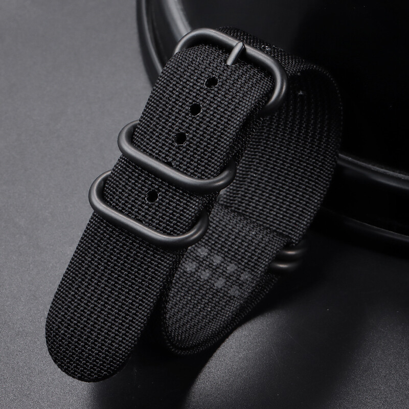 18mm 20mm 22mm 24mm Multiple Colour Military Nylon Watch Strap Band for Unisex
