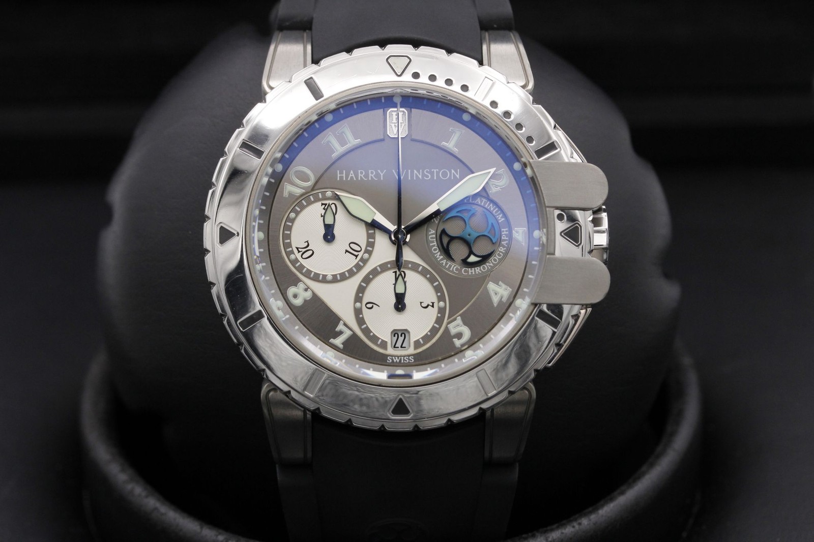 Harry Winston Project Z2 Diver “Limited Edition of 200” 410/MCA44ZC.A