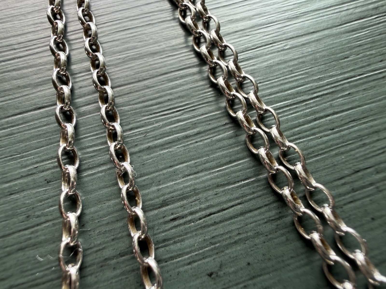 Monica Rich Kosann Design Your Own 18” Charm Chain Necklace Sterling Silver