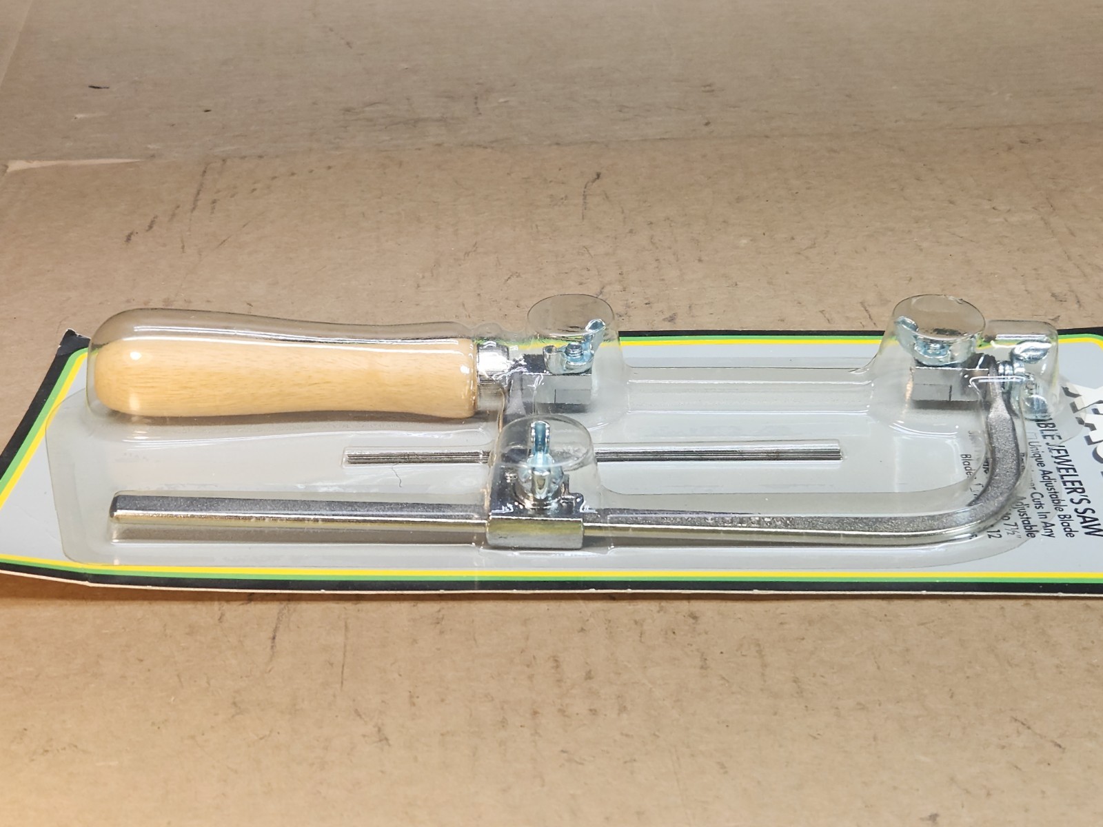 X-acto Adjustable Jeweler’s Saw #7043 Hunt Manufacturing NOS 1989 with 12 Blades