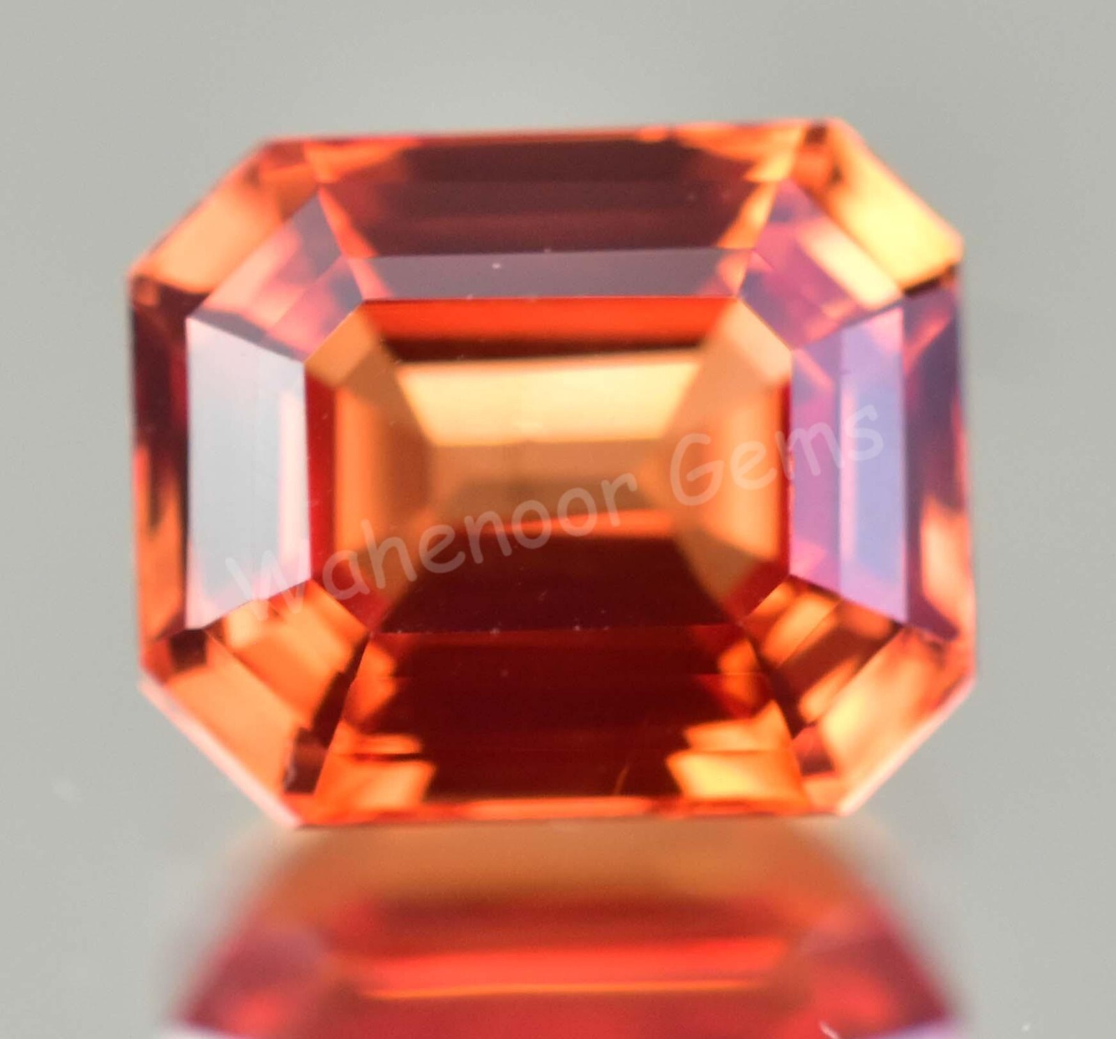 6.50 Ct Natural Mandarin Orange Spessartite Garnet Namibia Gemstone Certified