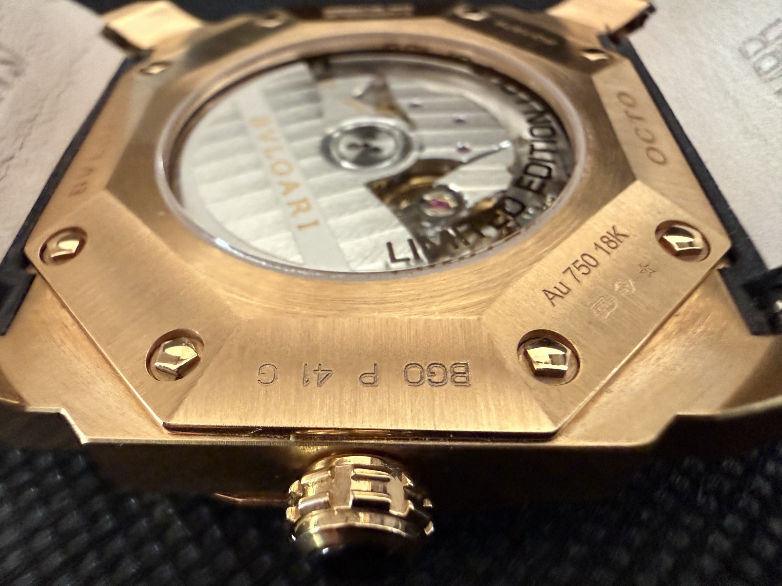 BVLGARI OCTO Solotempo “Criollo” REF. 102250 LIMITED to 130 pieces
