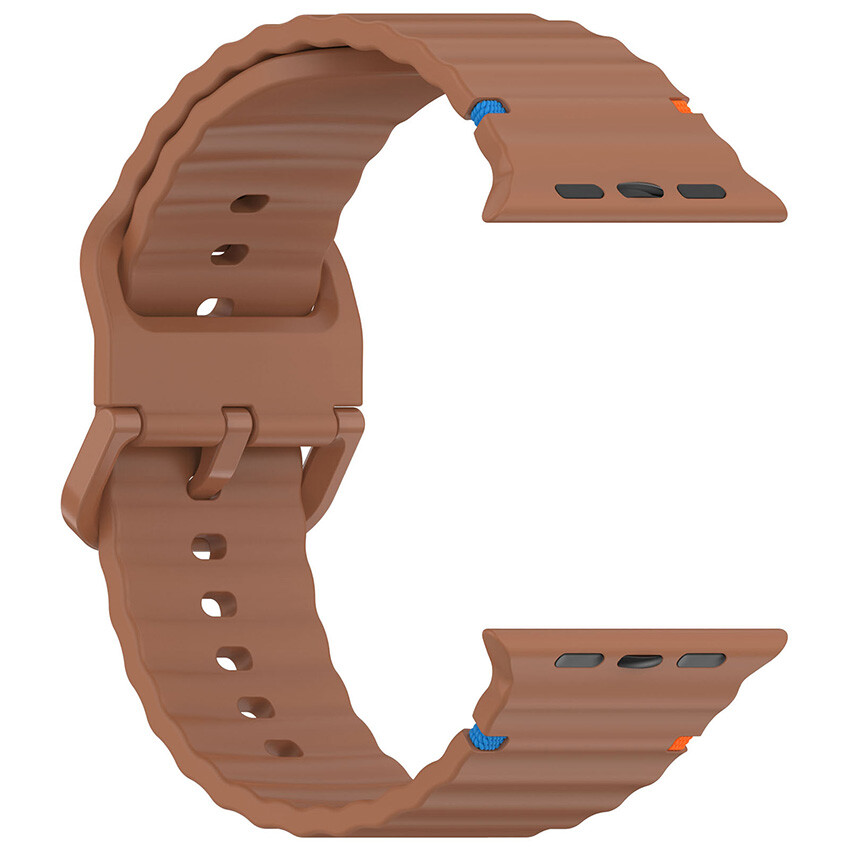 Silicone Watch Strap 42mm 44mm 45mm 49mm For iPhone Watch 1/2/3/4/5/6/7/SE/Ultra