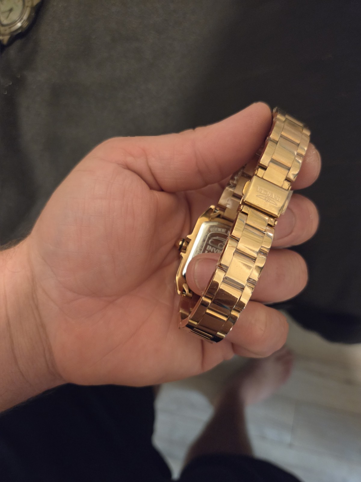 Invicta Lupah Women’s Quartz Analog Watch Gold SS Still In Plastic!Flawless!