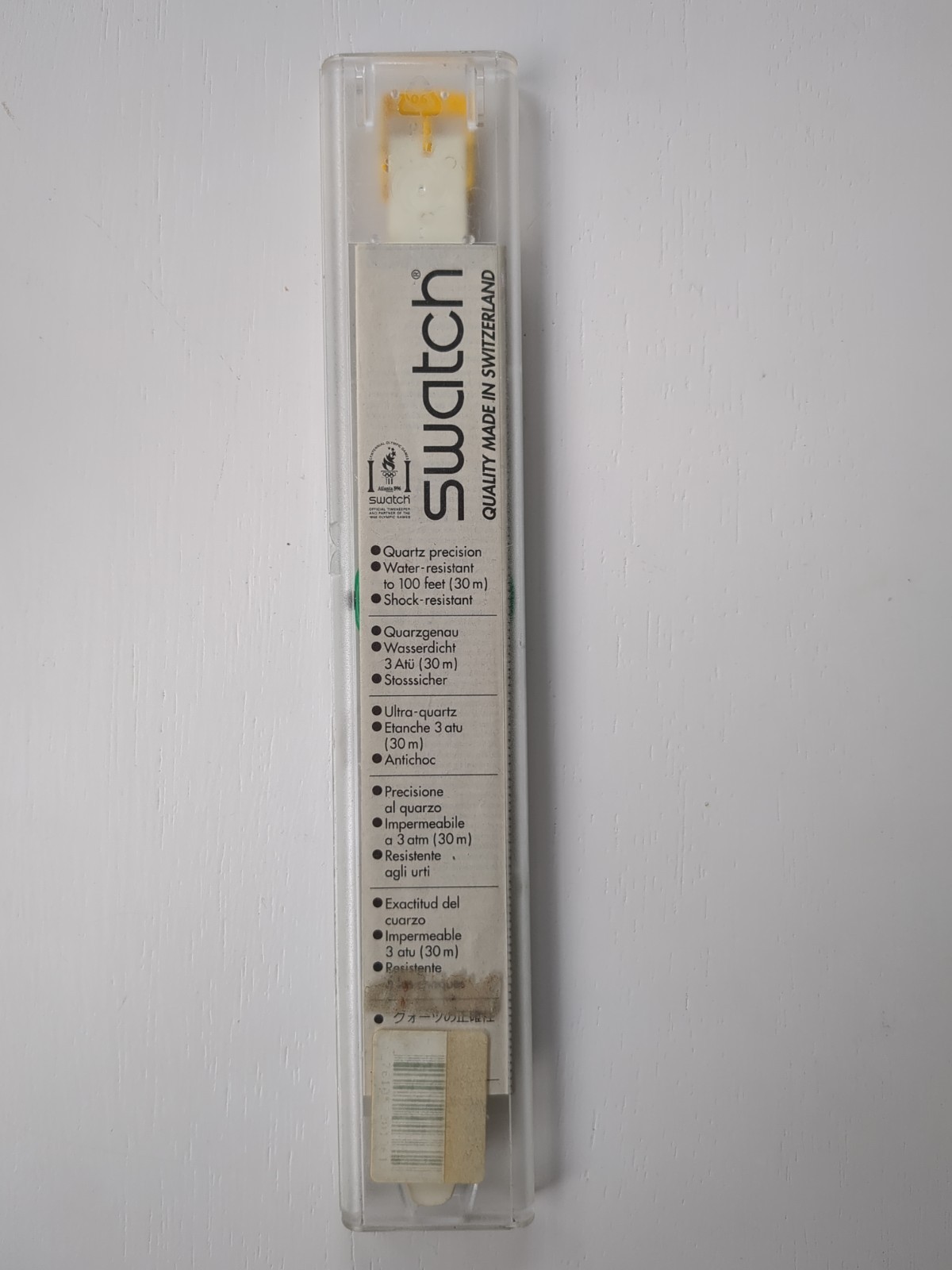 Vintage Swatch Watch 1994 Swatch Originals Gent “Mouse Rap” (Reference: GG128)