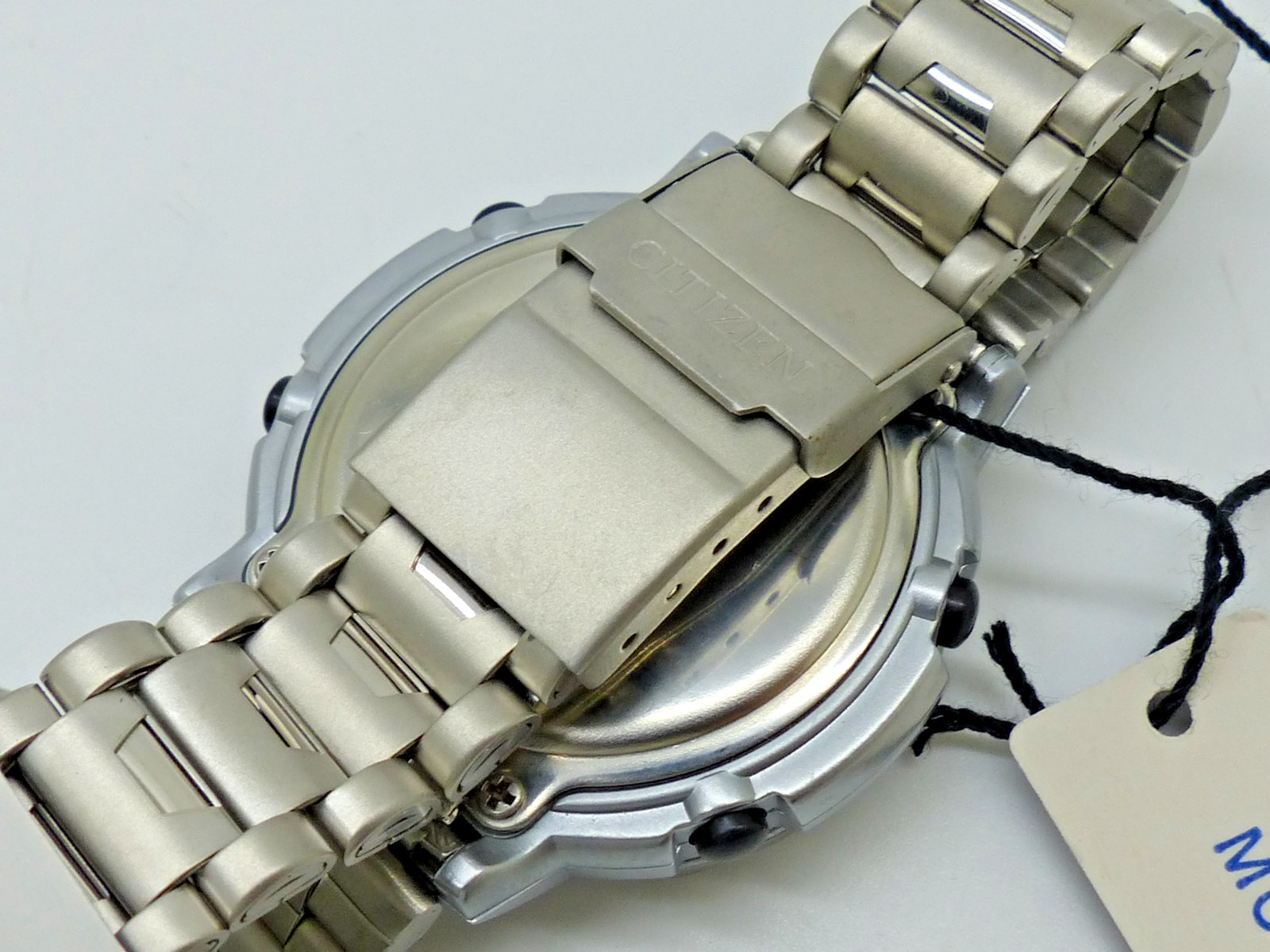 Citizen Night Rollers Magic Light Chronograph MC4000-51E NOS Watch w/ Cert