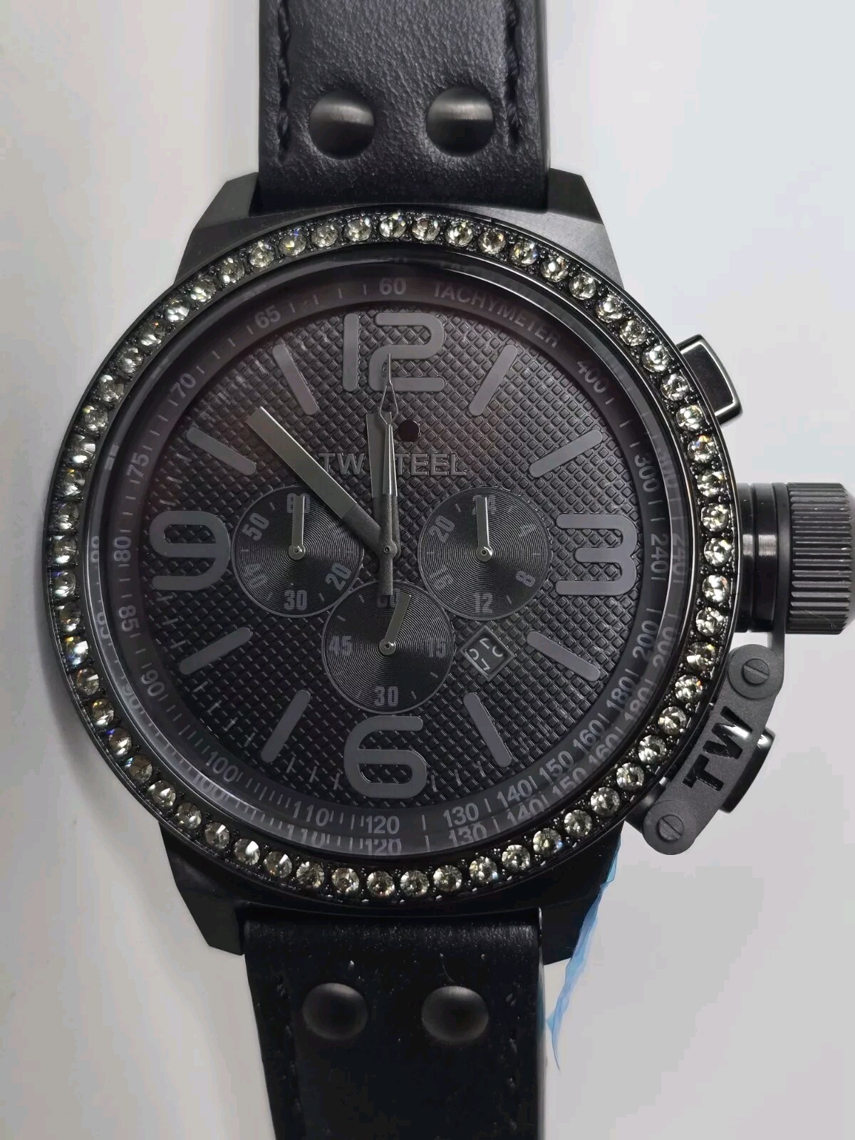 TW Steel Canteen Quartz Chronograph Men’s Watch 50mm Black