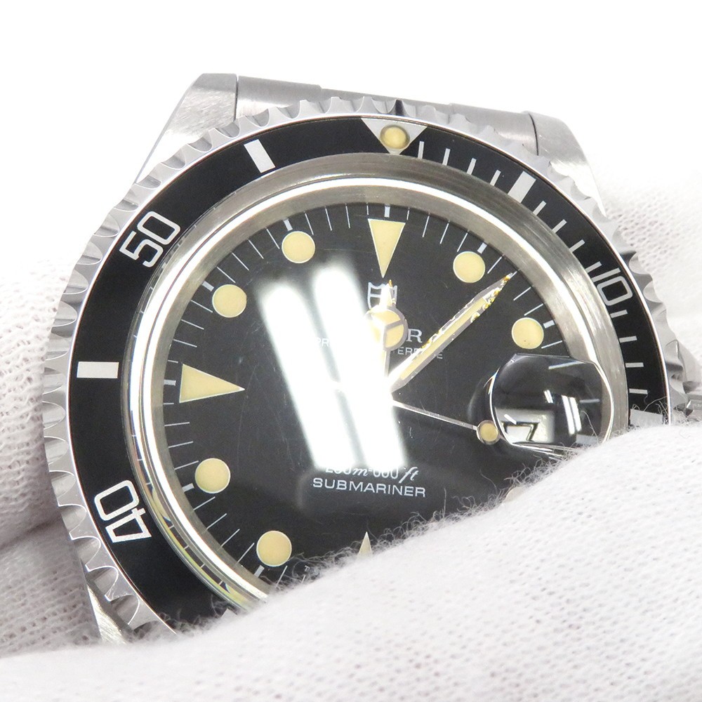 TUDOR Prince Oyster Date Submariner 39.5mm Stainless Steel Black Dial 79090
