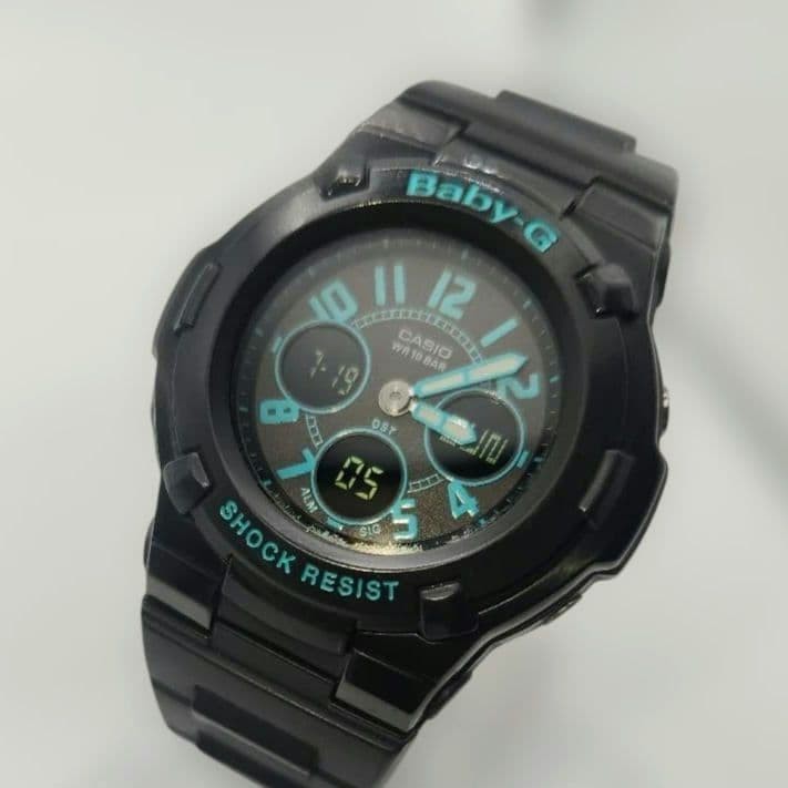 Casio Women’s Analog-Digital Watch BGA-117 (Working) NEW