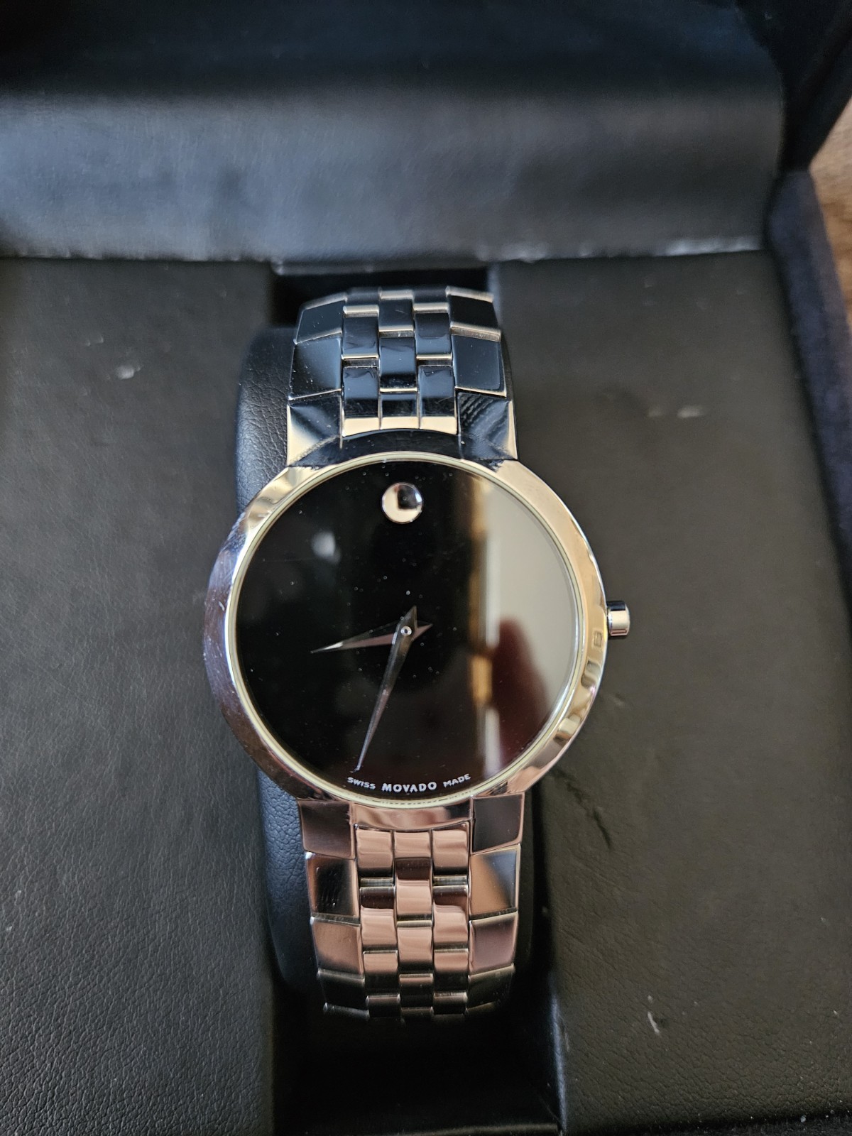 Movado GTS Faceto Ultra Thin Stainless Steel Brand New W/O Tags