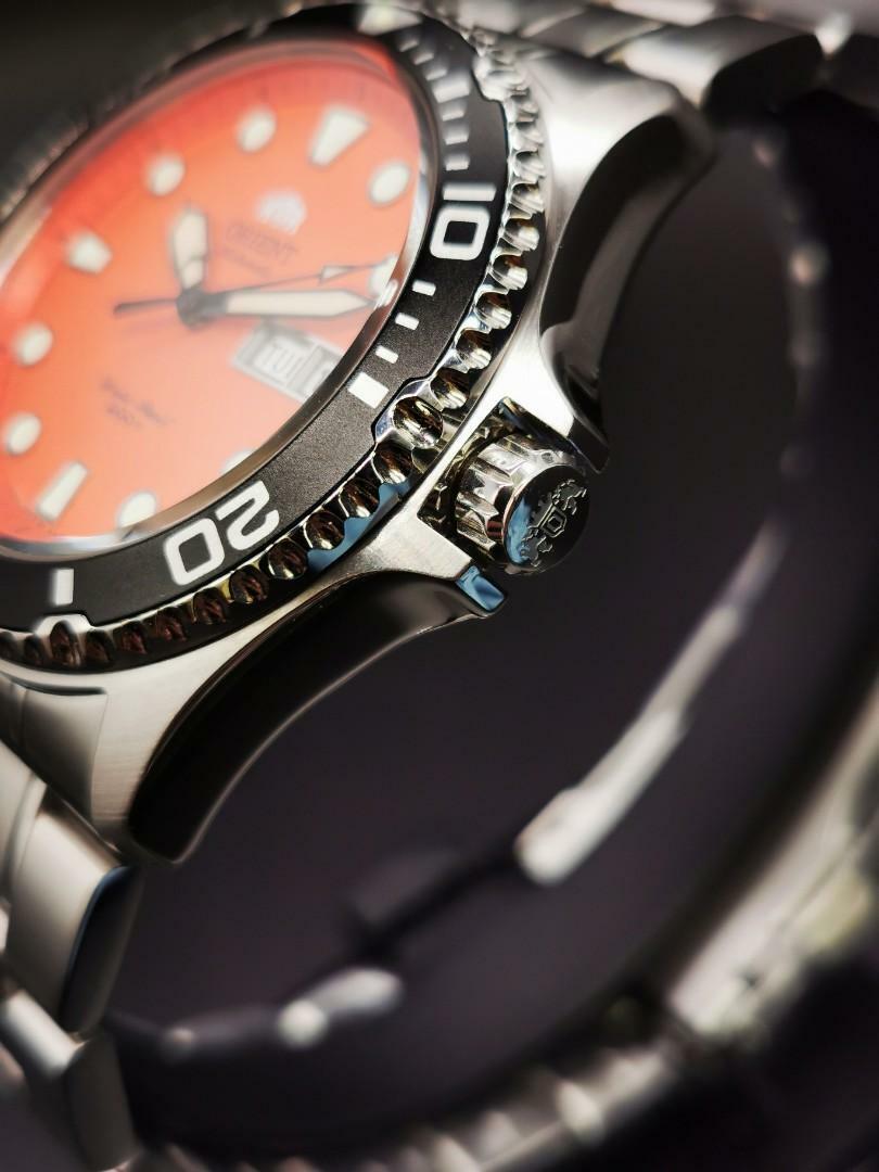 Orient Ray Raven II 2 Orange Automatic FAA02006M9 200M Men’s Watch