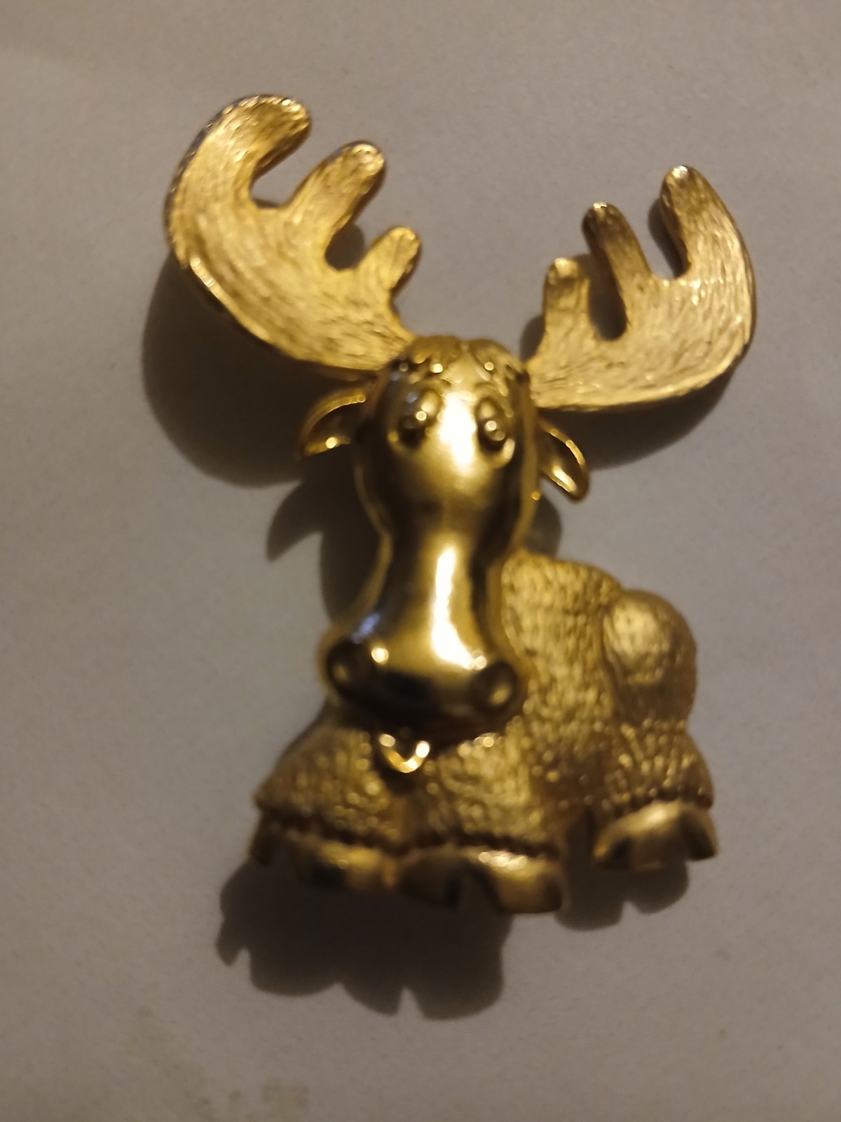 Moose broach vintage joannette jewelry JJ golton one tone moose pin brooch…