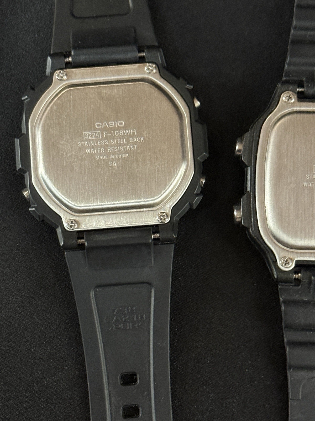 Casio Lot of 5 Unisex Digital Watches W-217H F-91W W-218H AE-1200WH F-108WH