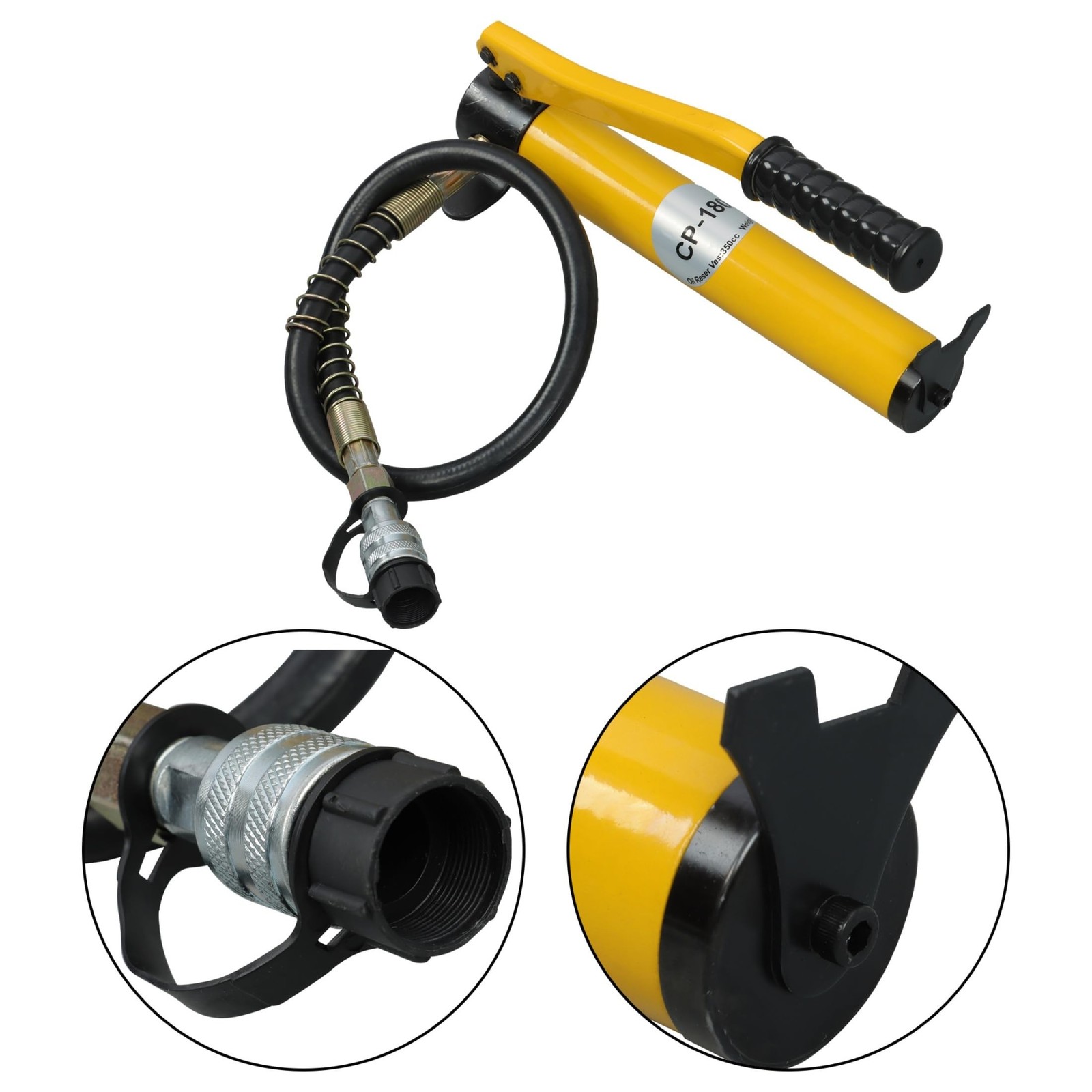 8,500 PSI Ultra High Pressure Hand Pump CP-180 Split-Type Hydraulic Tool Pump…