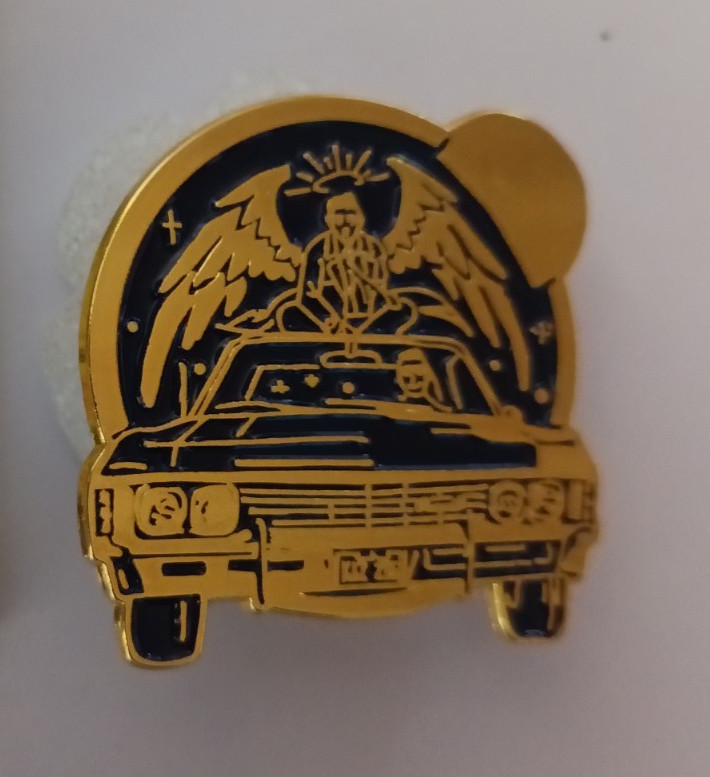 SUPERNATURAL-PIN-2 OR MORE PINS $5.49 SHIPPING-SPEND $20 SHIPPING IS FREE