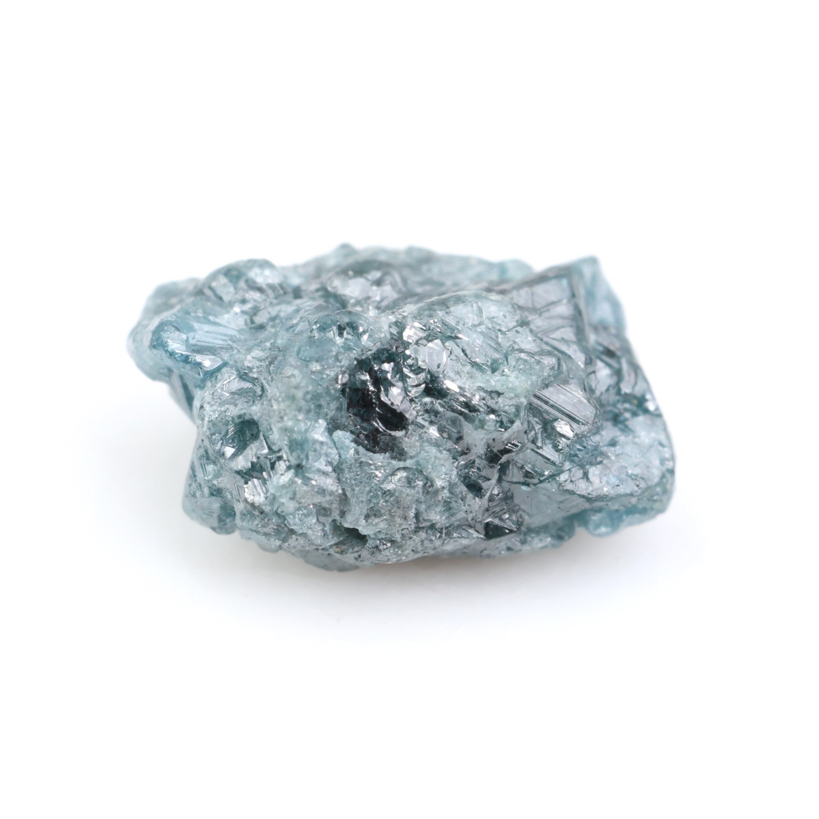 1.08Ct Natural Blue Rough Diamond Loose Raw Uncut Diamond For Use Bridal Jewelry