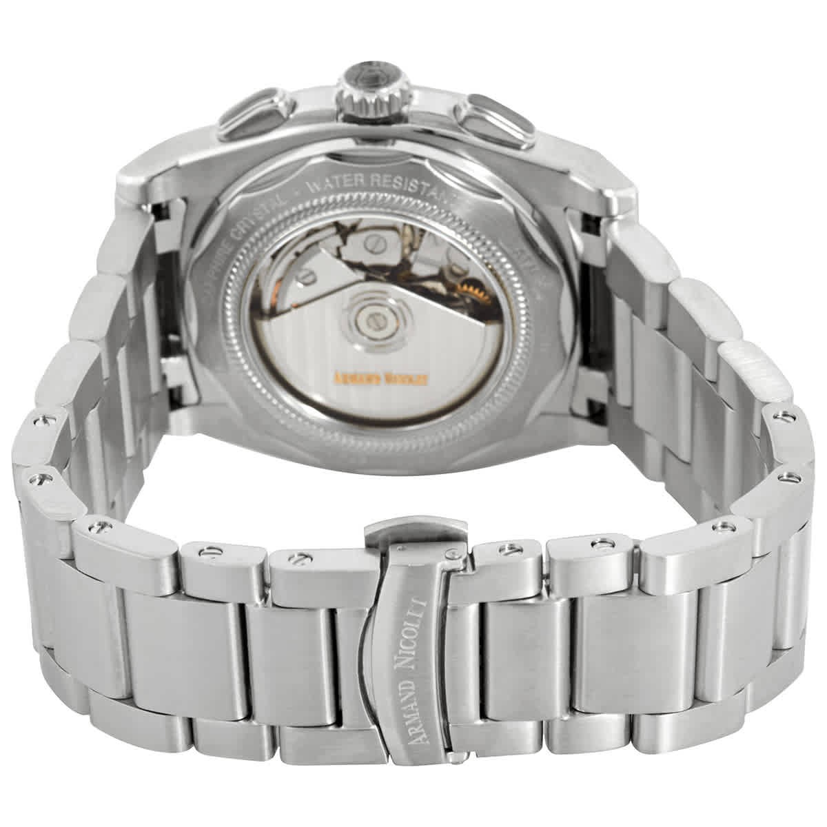 Armand Nicolet JH9 Chronograph Automatic Black Dial Mens Watch A668HAANOMA4680A