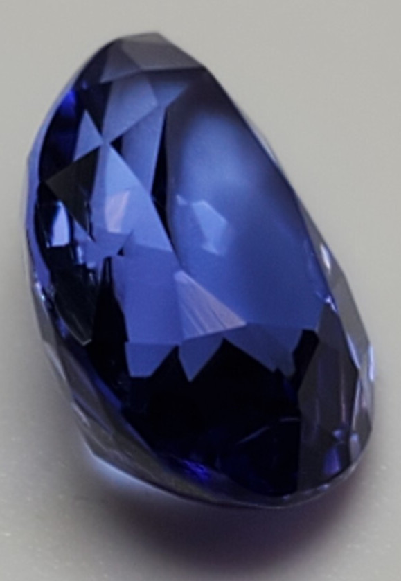 1.98 CTS , PEAR-SHAPED, TEARDROP CUT BLUE TANZANITE 10.25 MM – USA SELLER