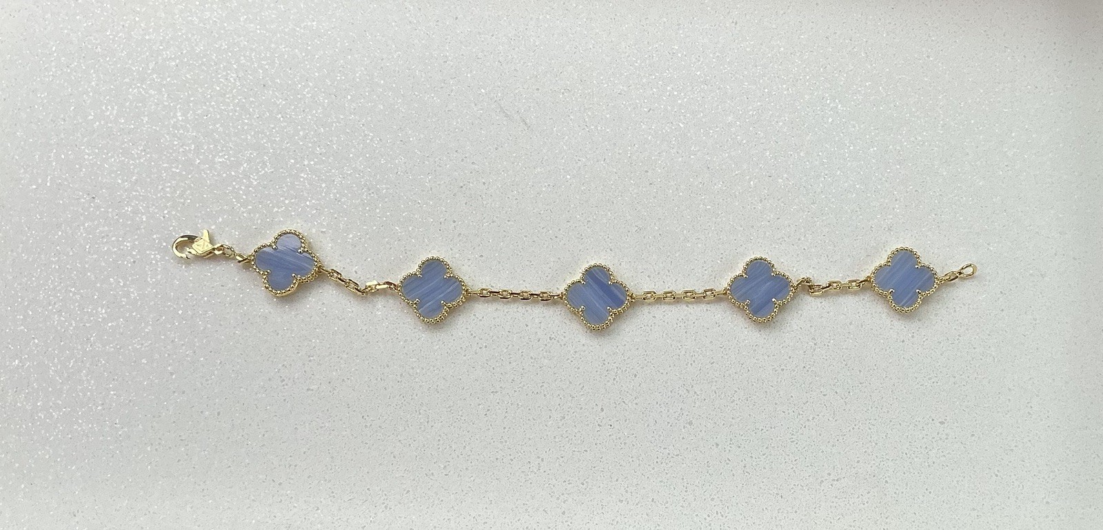 Pulcera Trébol de Acero Inoxidable