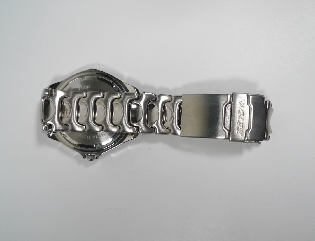 VAGARY quartz wristwatch WR 100 black dial Citizen