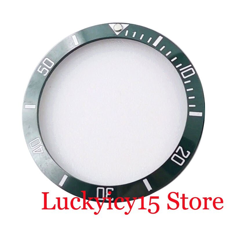 35.4MM*29MM*1.4MM Fit 38MM SUB Style Automatic Movement Watch Case Bezel Insert
