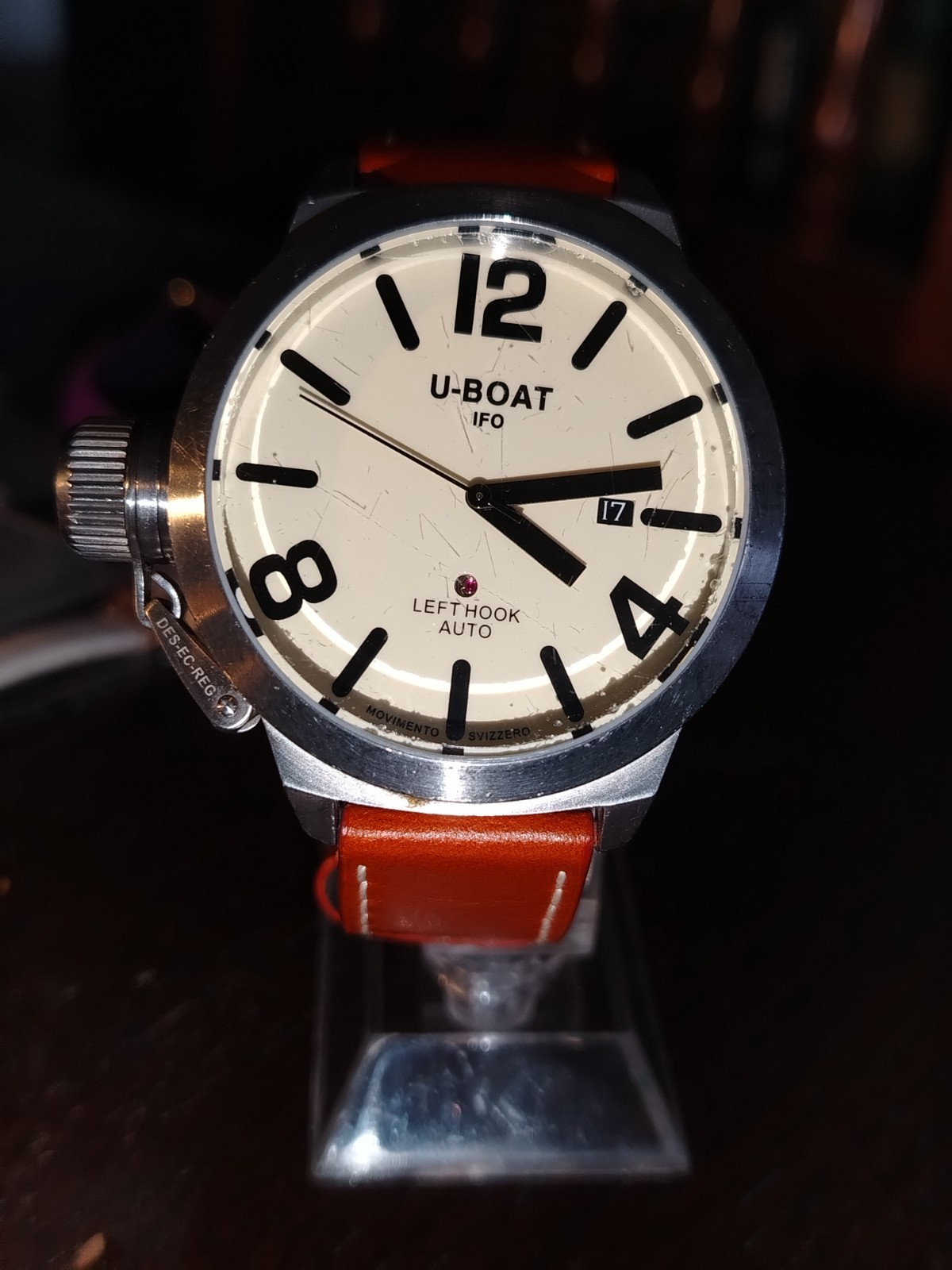 Rare “Time Warp” U-BOAT IFO Left Hook Auto – No. 0388 – (Italo Fontana) – Superb