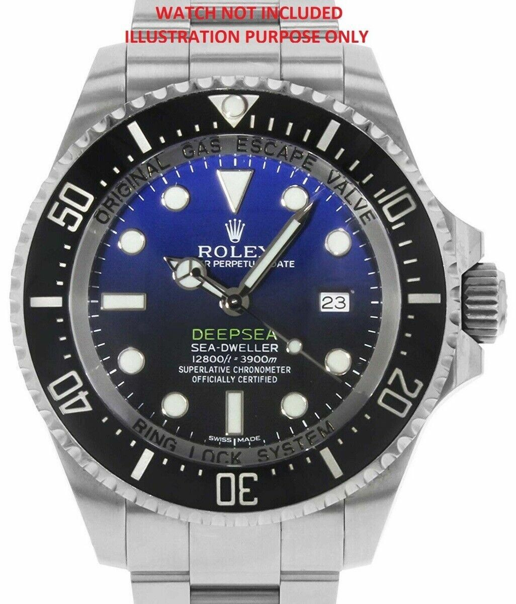 PEARL PIP DOT FOR BEZEL INSERT ROLEX SEADWELLER 4000 CERAMIC 116600 BLUE LUME US