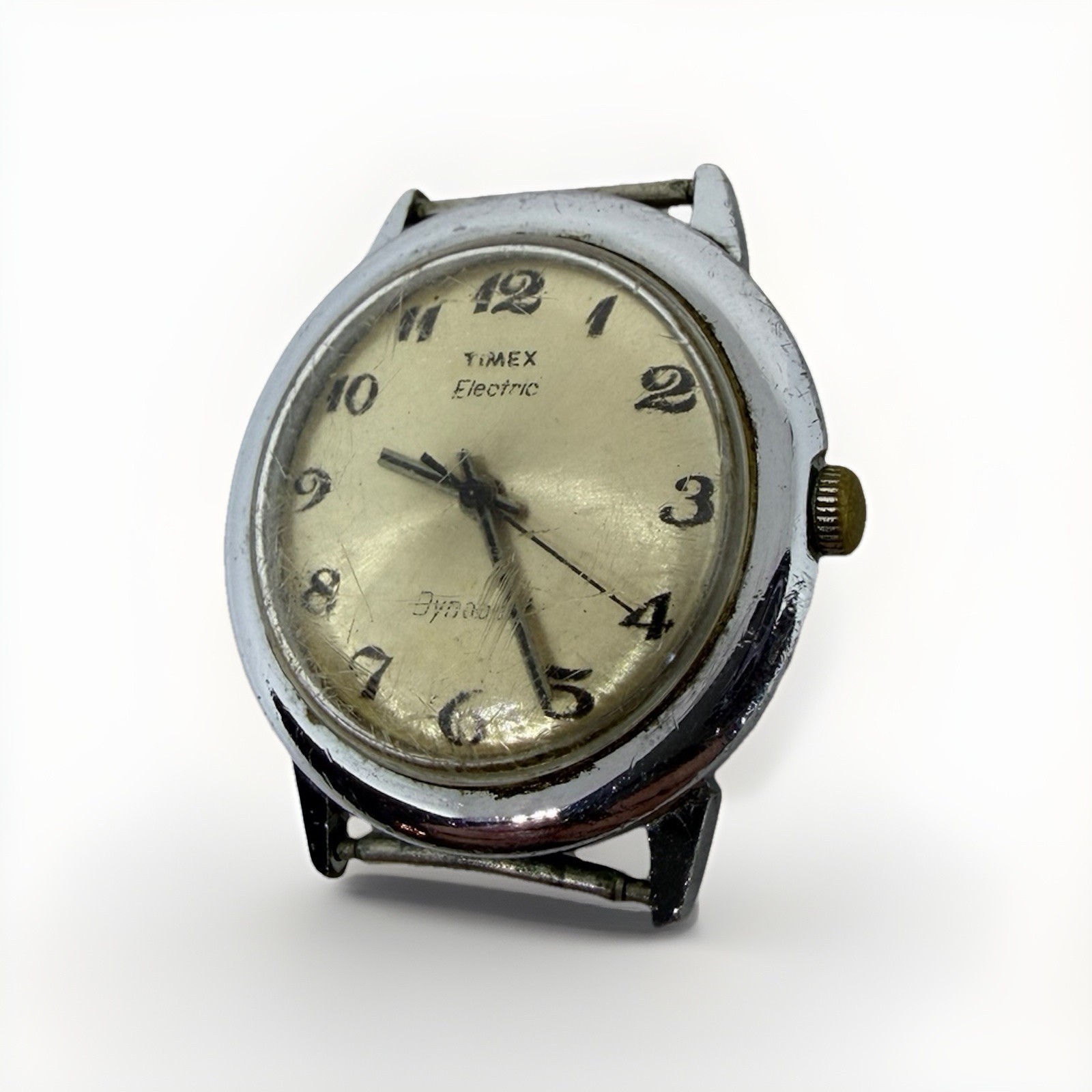 Timex Electric Dynabeat Mens Vintage Quartz Watch Parts Repair