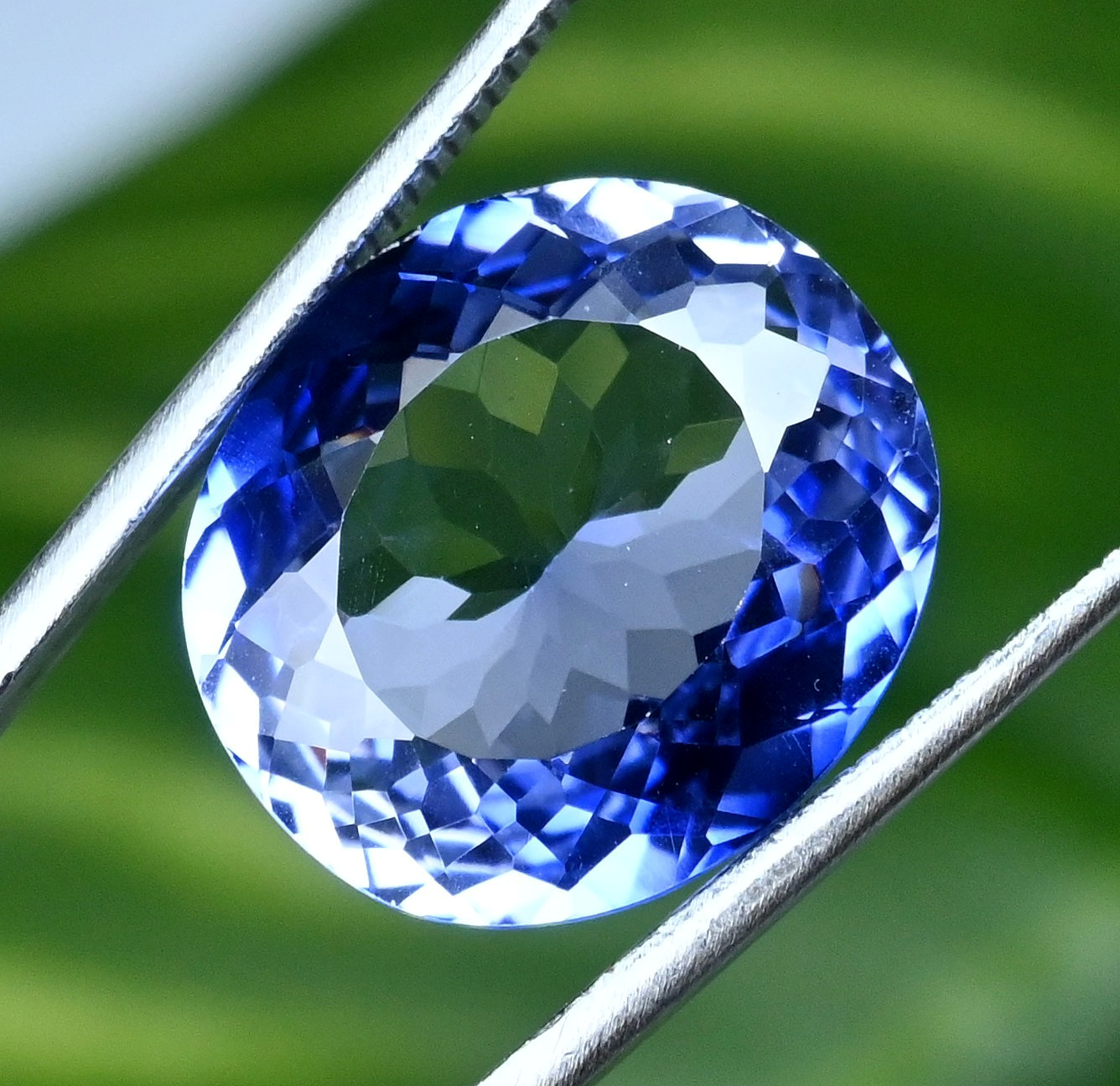 21.25 Ct Natural Montana YoGo Sapphire Blue Oval Certified Flawless Gemstones