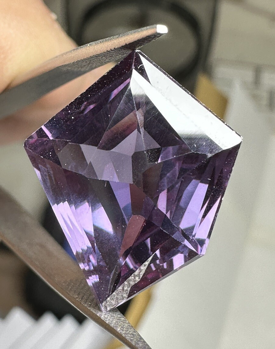 20.00ct + Lab Created Fancy CUT Alexandrite Antique Cut 22X17mm 🤩 Old Stock