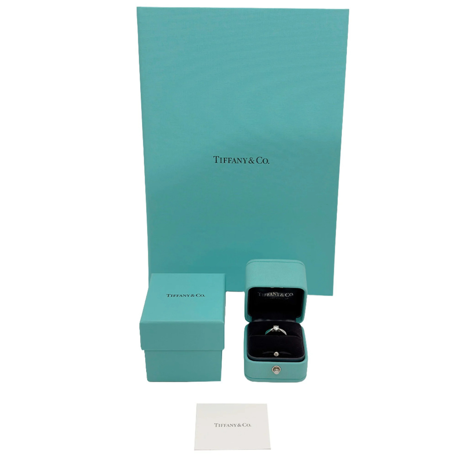 Tiffany & Co. Harmony Solitaire Ring, Diamond 0.27ct, Approx. 3.2g… GZl1j9qq