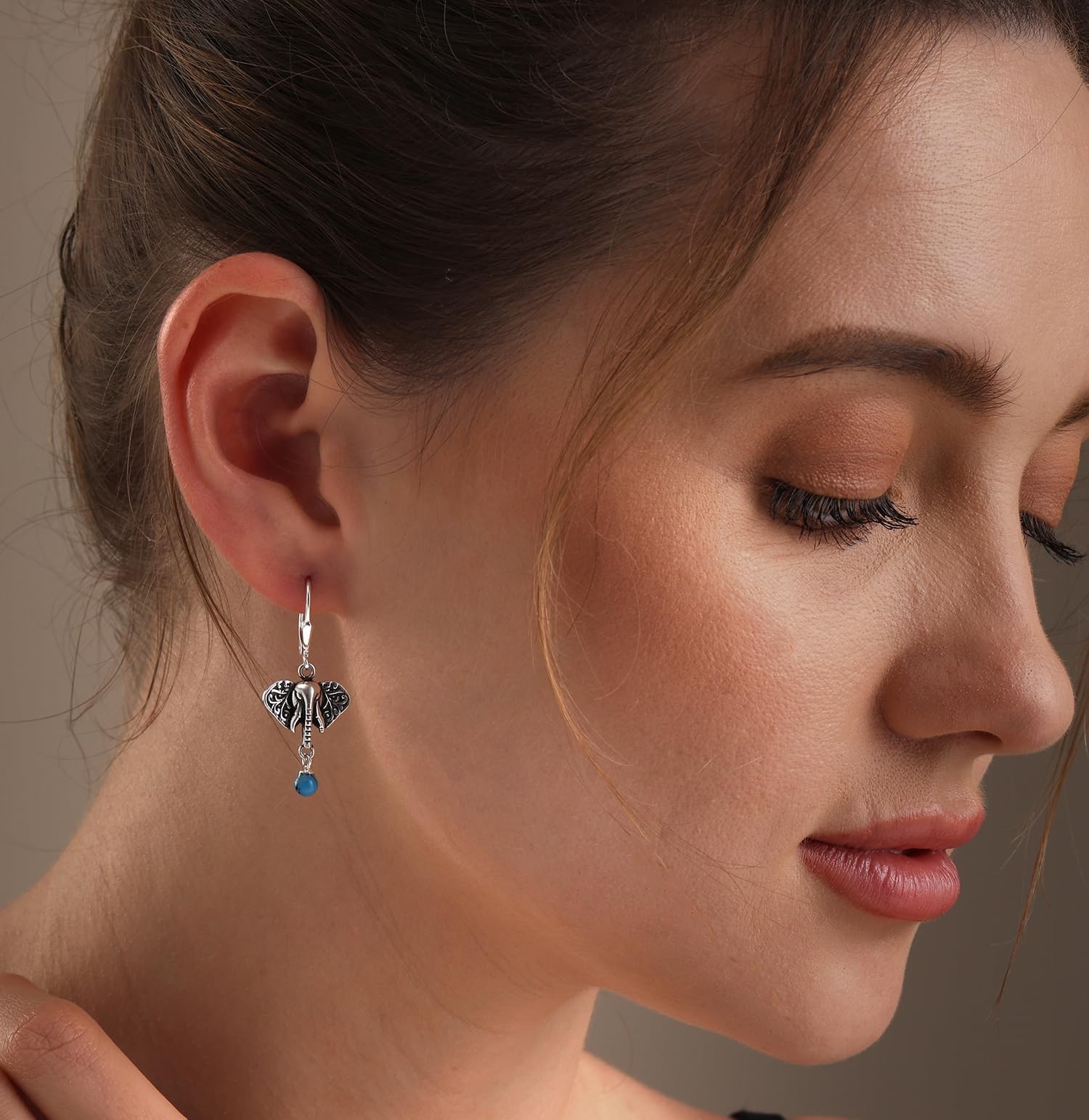 LeCalla 925 Sterling Silver Filigree Dangle Drop Leverback Earrings for Women…