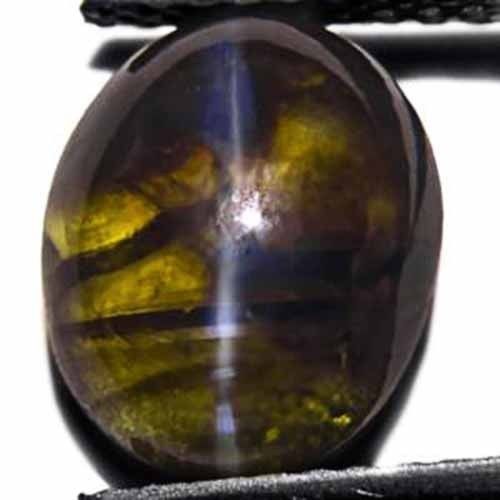 GII Certified MADAGASCAR Chrysoberyl Cat’s Eye 6.45 Cts Natural Untreated Oval