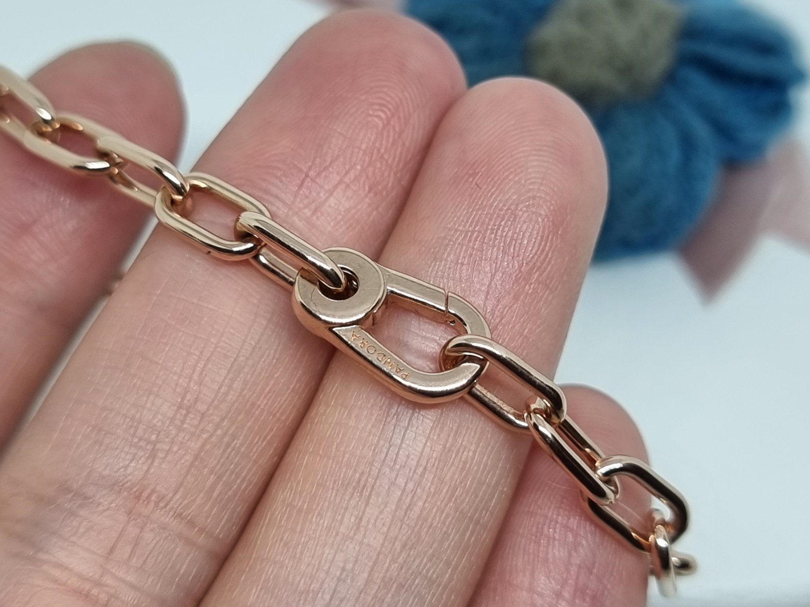 NEW Genuine Pandora Rose Gold Me Small-link Bracelet 16cm 💕 BOXED