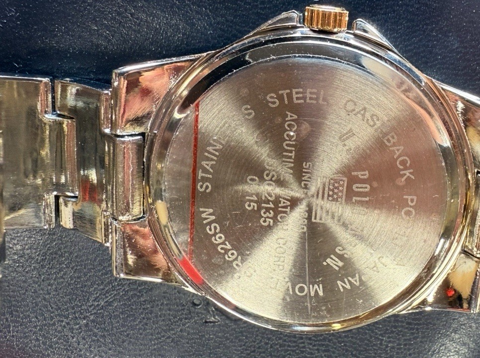 Men’s U.S. Polo Assn. Watch SR626SW Stainless steel Castback PC21J Watch