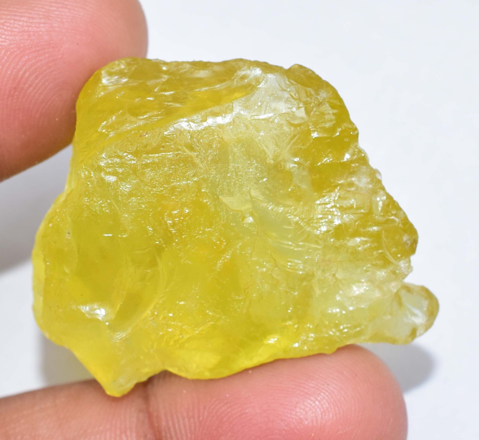 128.50 Ct Natural Lemon Brazilian Citrine Untreated Earth-Mined Loose Rough