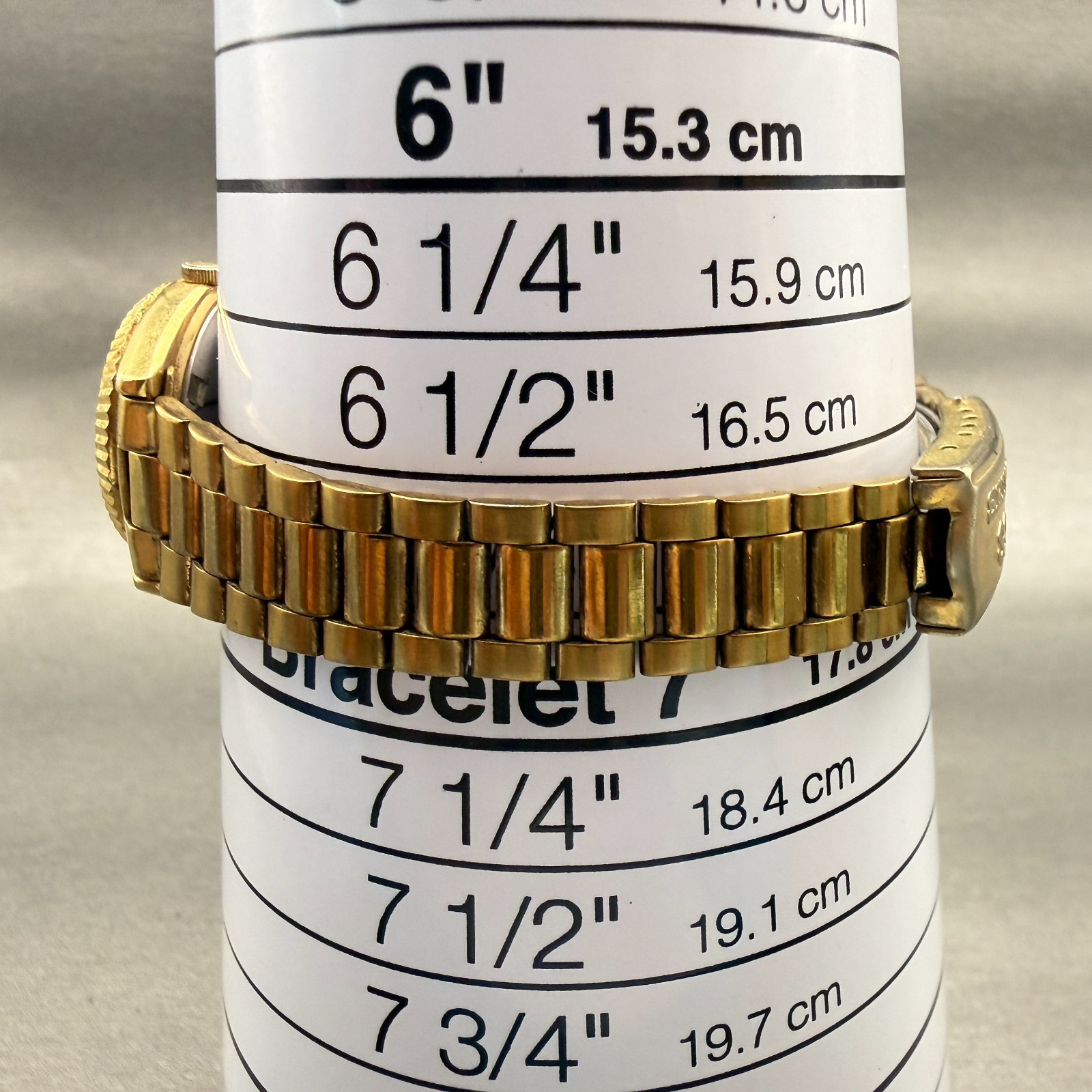 Seiko SQ Watch Women 24mm Gold Dial Gold Tone Daydate Round 3E23-0A69 New Batt